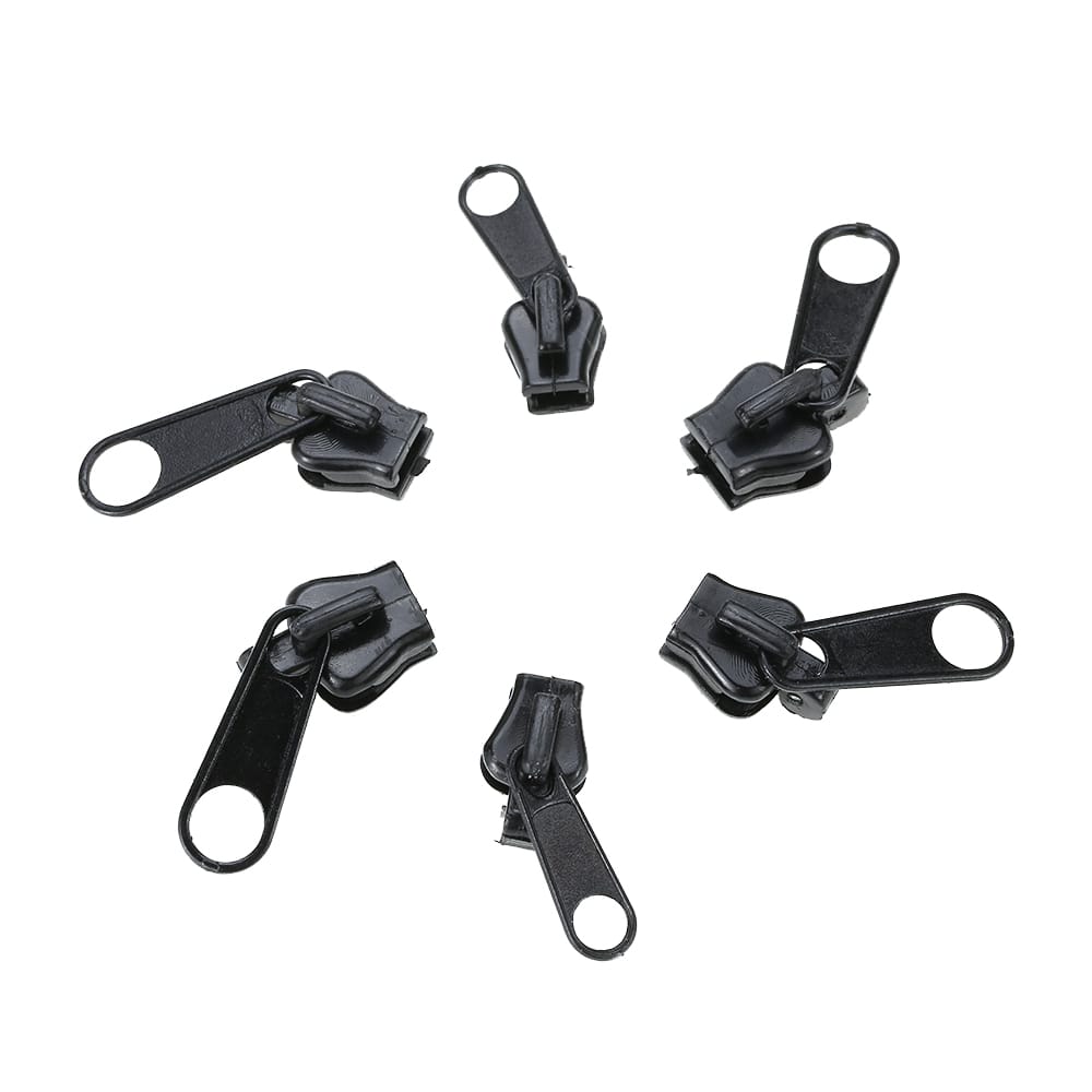 6pcs Zipper Slider Puller Zip Instant Rescue Repair Kit