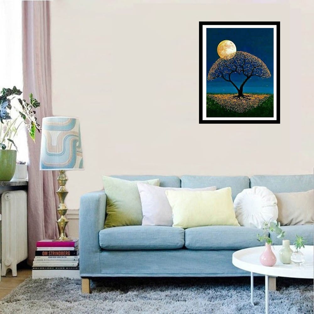 5D DIY Diamond Painting Kit Arts Crafts Embroidery Cross - 1