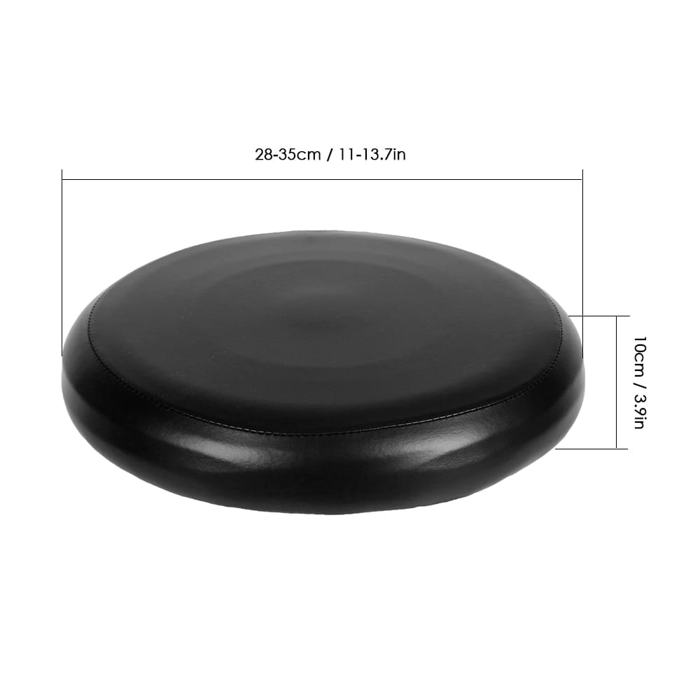 Round Elastic PU Leather Stool Cover Synthetic Bar Stool