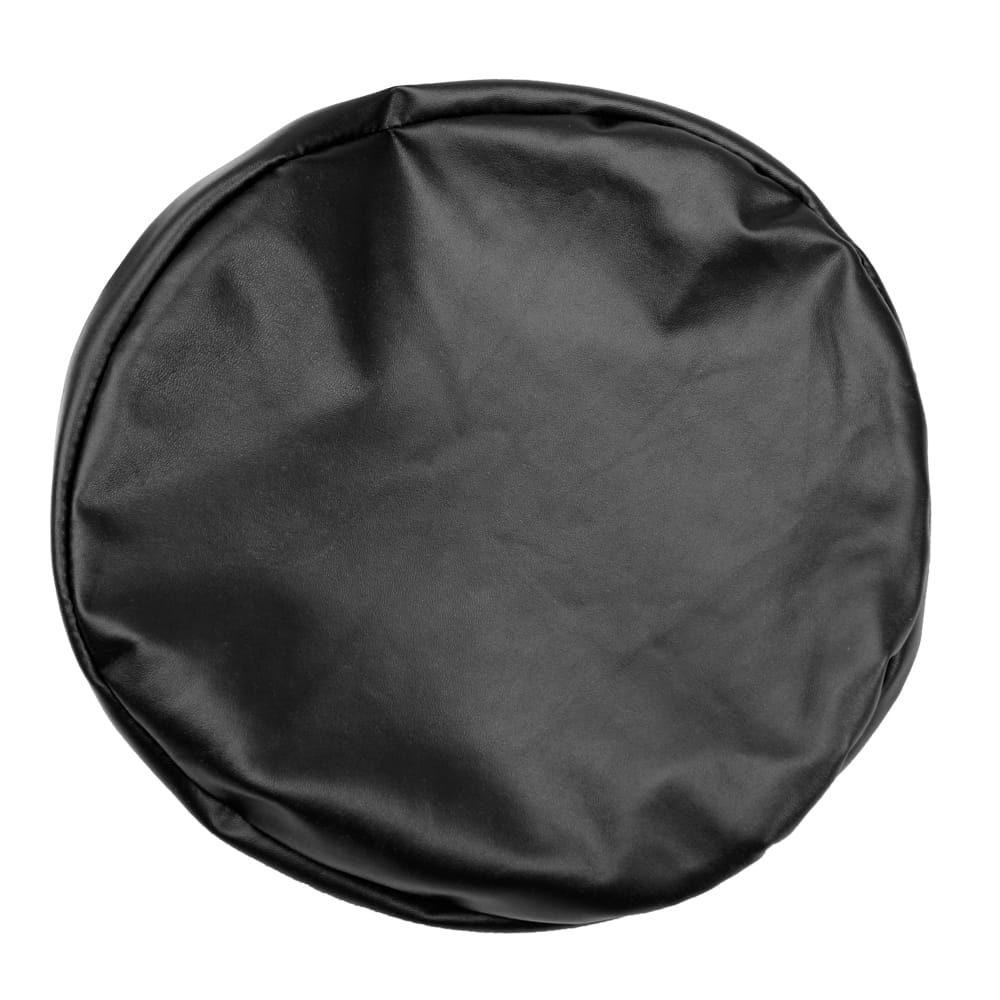 Round Elastic PU Leather Stool Cover Synthetic Bar Stool