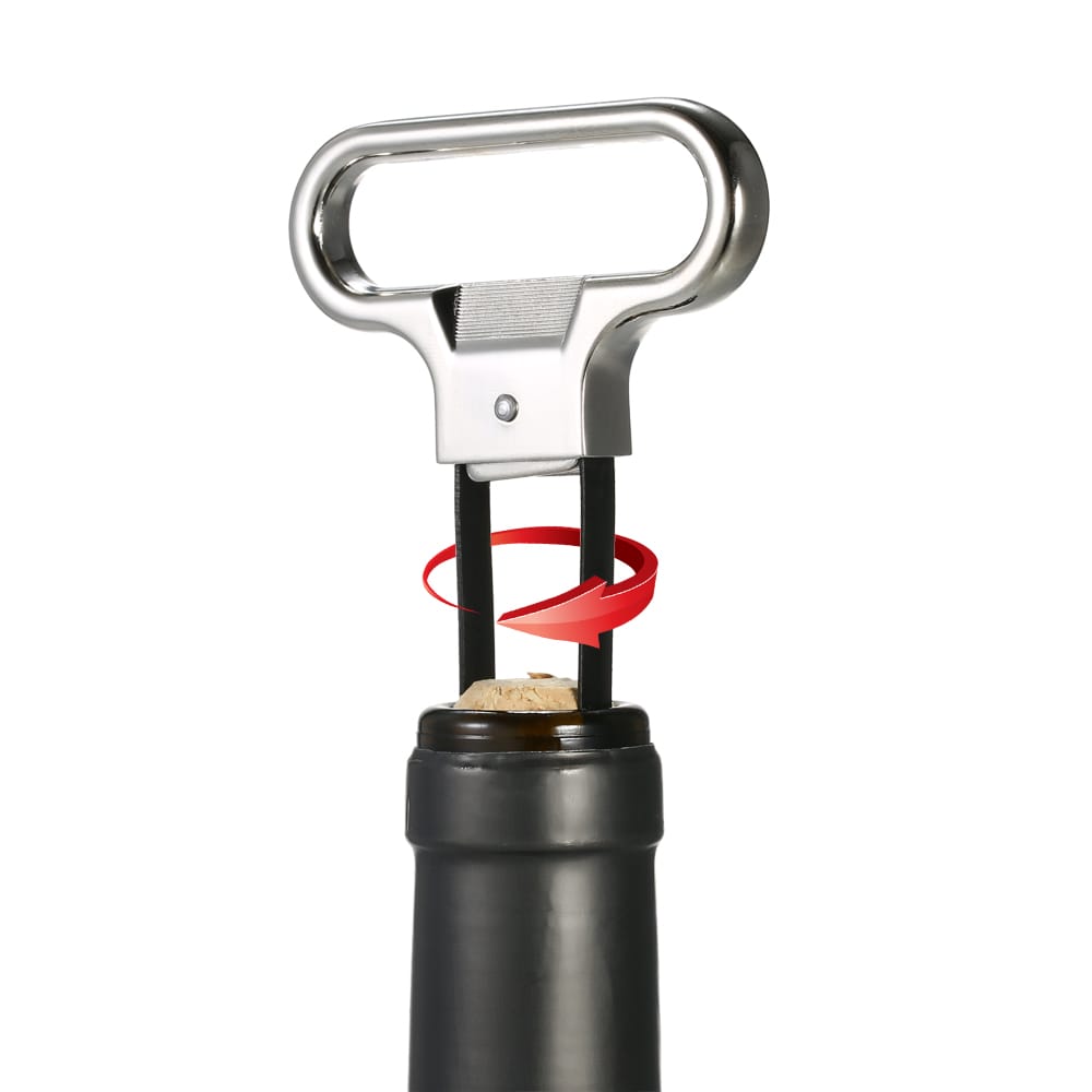 Two-Prong Wine Bottle Opener Corkscrew Remover Wine Bottle