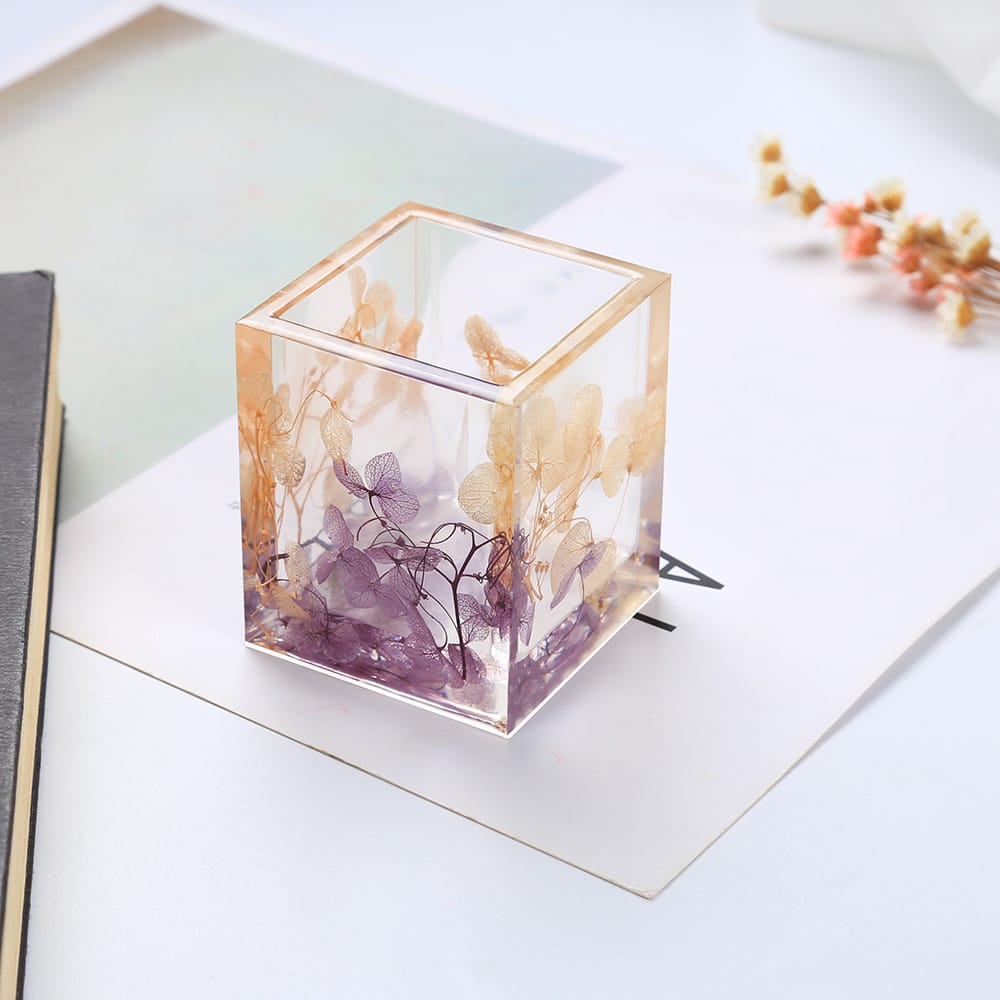 Silicone Molds DIY Making Crafts Decoration Pen Container - Round Shape