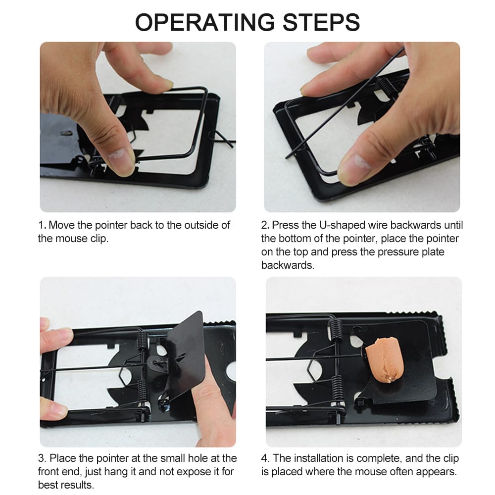 Mouse Trap Catcher Rodent Traps Mice Control Mice Snap Kill