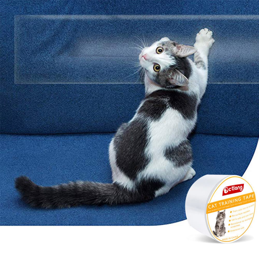 Anti-scratch Cat Tape Cat Scratch Deterrent Tape Clear - M