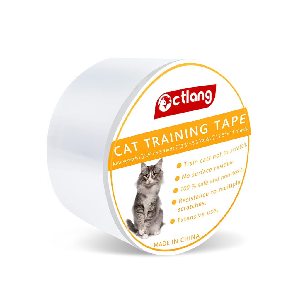 Anti-scratch Cat Tape Cat Scratch Deterrent Tape Clear - M