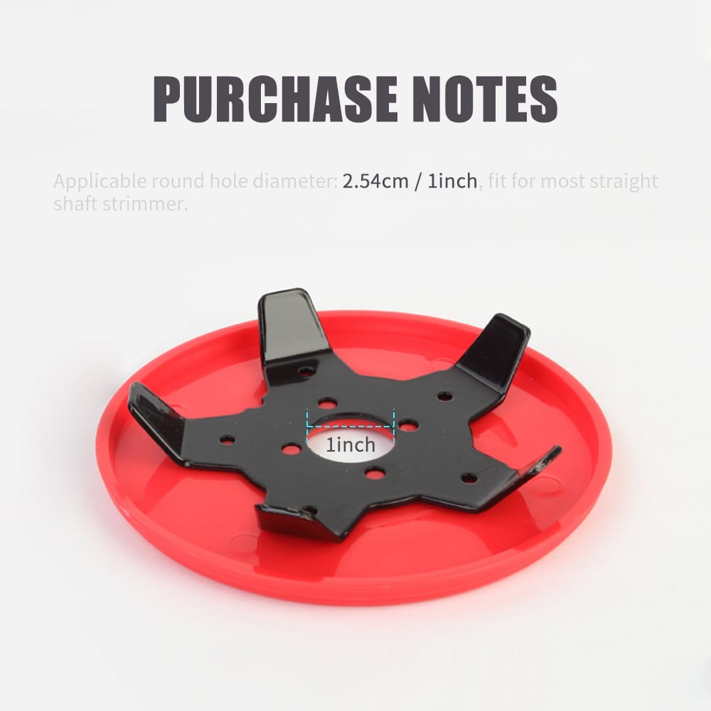 Trimmer Head Brush Cutter Blade Outdoor Lawn Mower Head