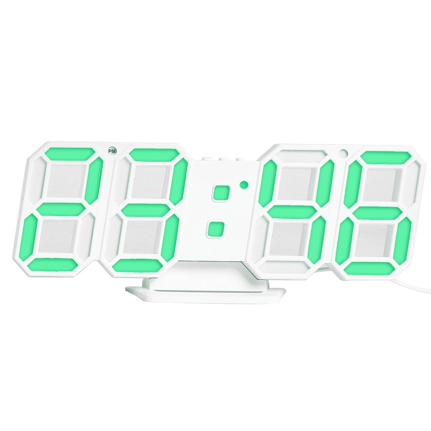 3D LED Digital Clock Electronic Table Clock Alarm Clock Wall