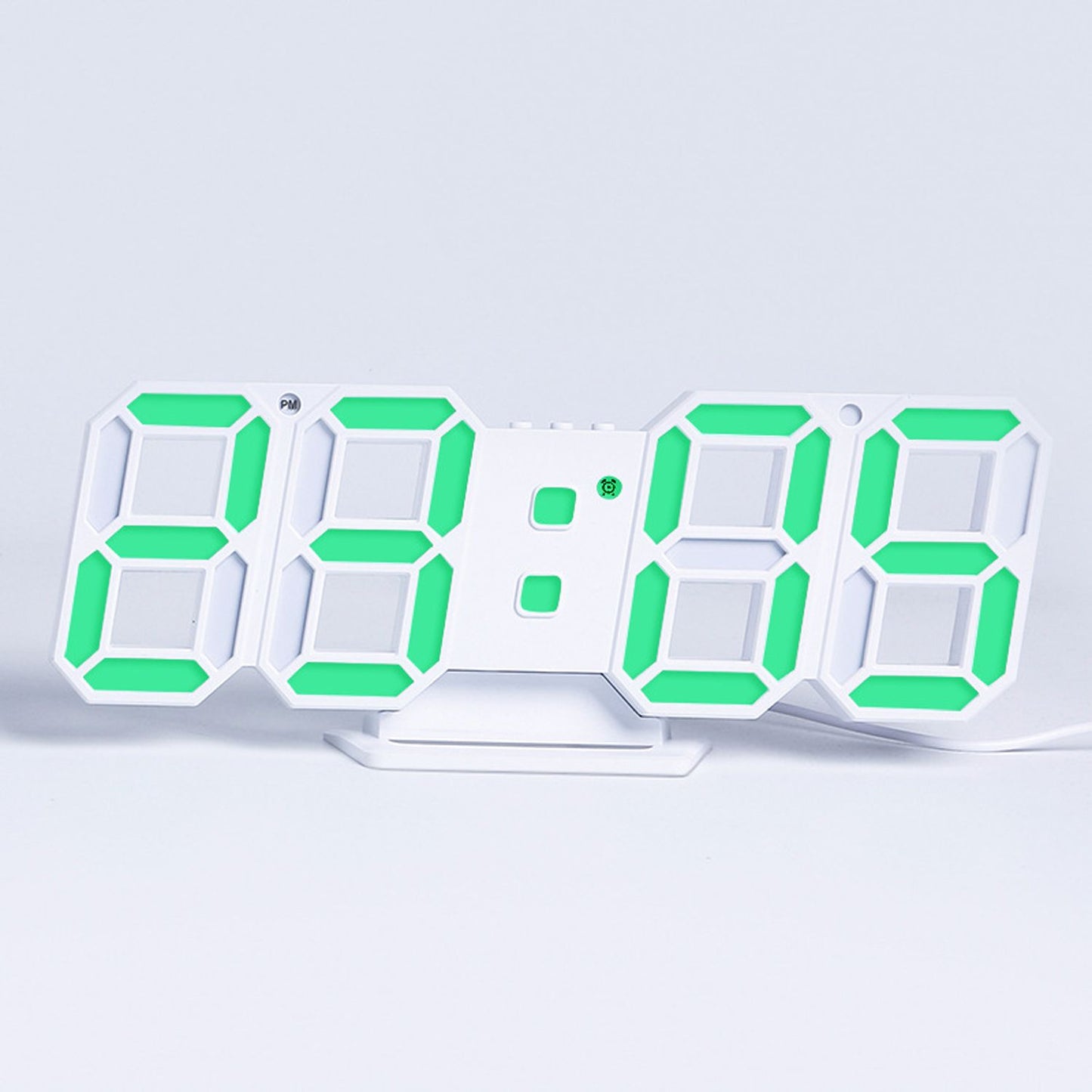 3D LED Digital Clock Electronic Table Clock Alarm Clock Wall