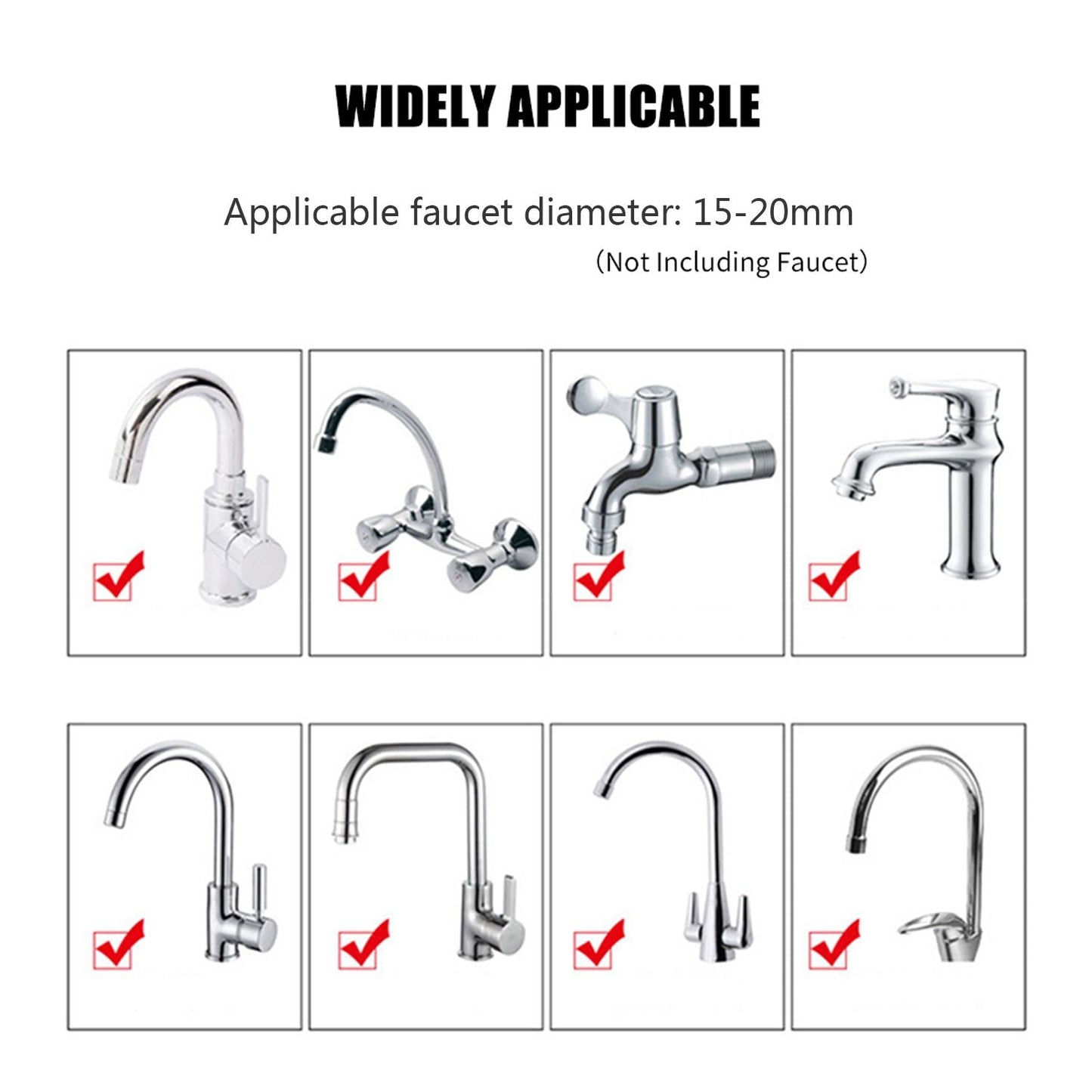 Faucet Water Filter Purifier Magnetic Kitchen Tap Filtration