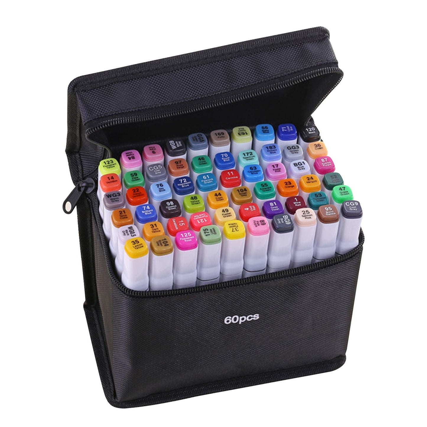 40 Colors Markers Dual Tip Marker Pen Sketching Writing - 40