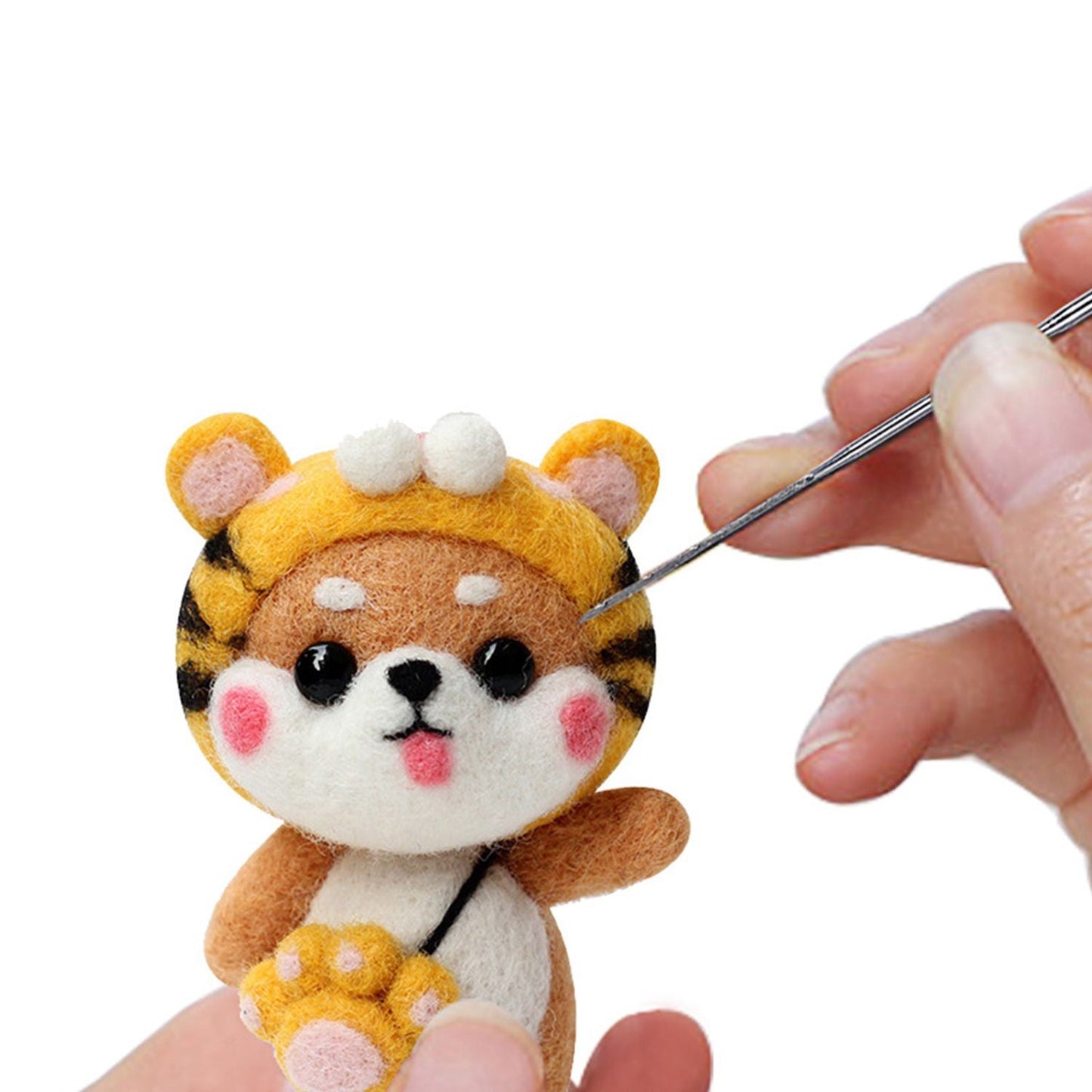 Needle Felting Kit Wool Roving 25 Colors Set Needle Felting