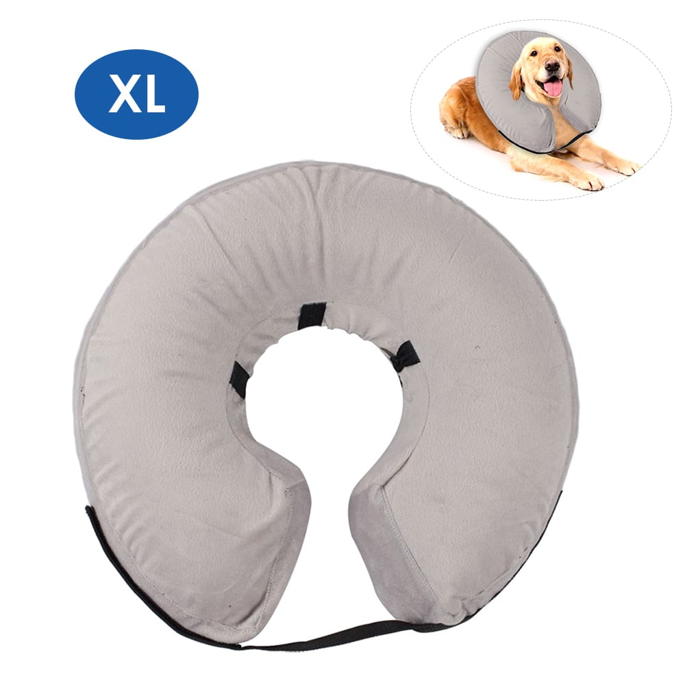 Pet Protective Inflatable Collar Soft Comfortable Washable - XL