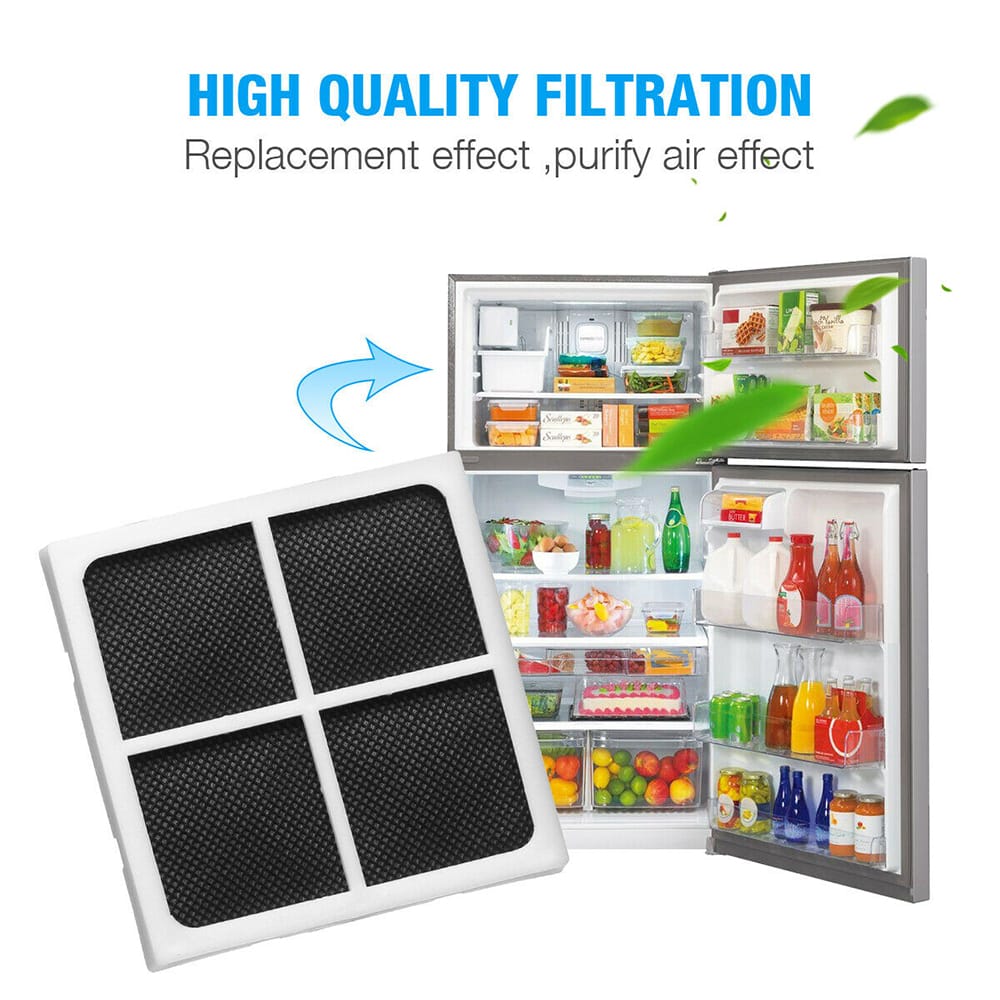 3PCS OPP Package Replaceable Refrigerator Air Filter