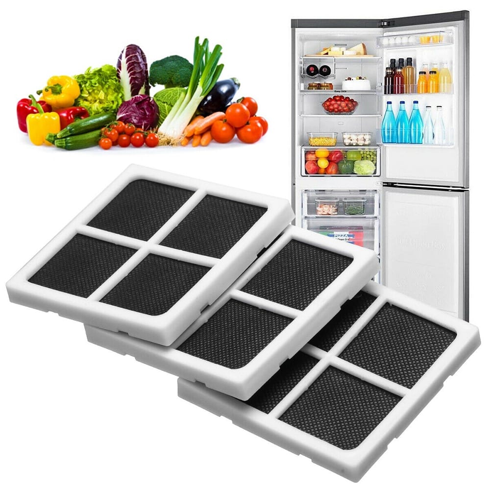 3PCS OPP Package Replaceable Refrigerator Air Filter