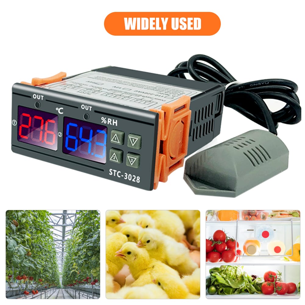 STC-3028 Digital Temperature Humidity Controller Meter - 220V