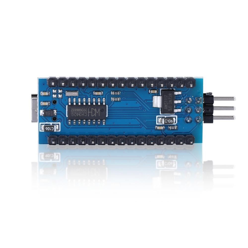 LandaTianrui LDTR-RM00 Mini USB Nano 3.0 Atmega328P Development Board Parts for Arduino (Blue)