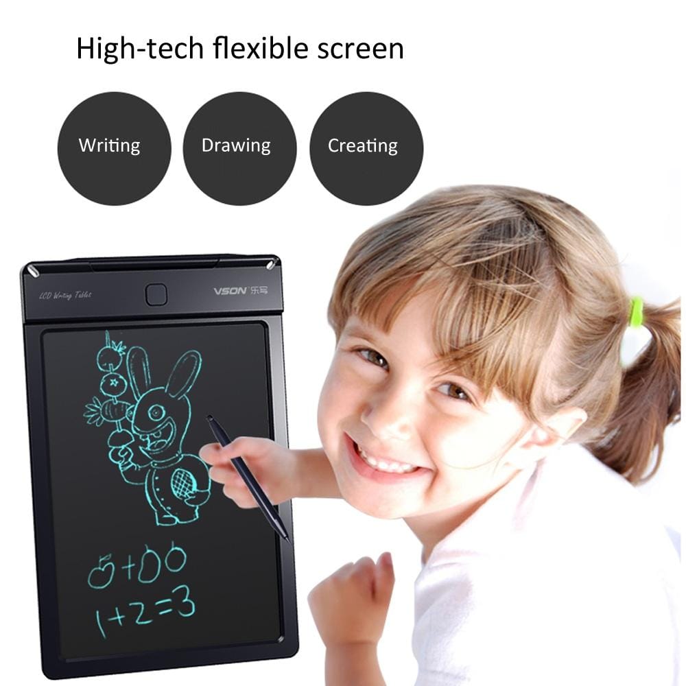 WP9313 13 inch LCD Writing Tablet Handwriting Drawing Sketching Graffiti Scribble Doodle Board for Home Office Writing Drawing (Black)