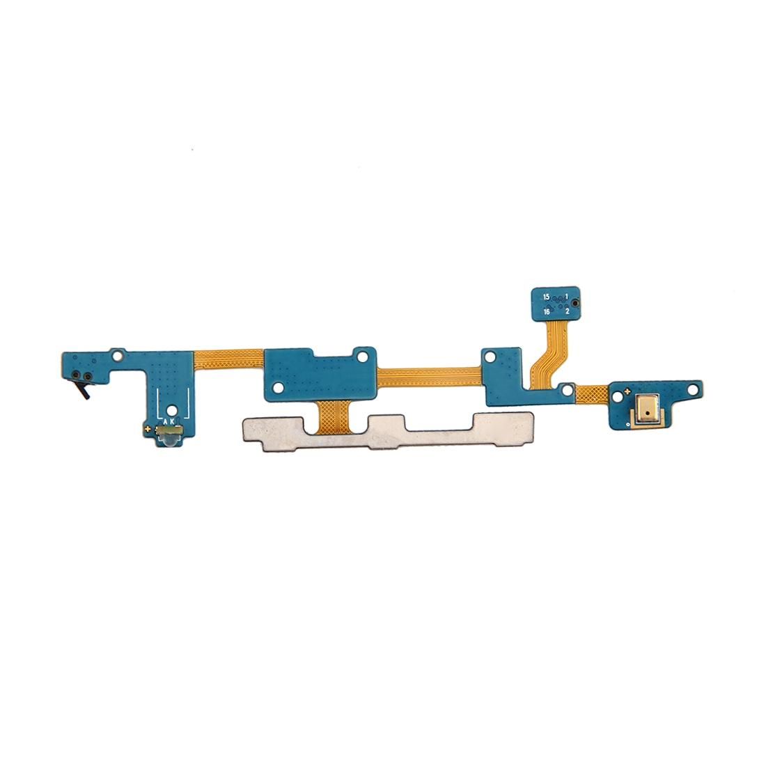 Power Button + Volume + Microphone Flex Cable for Galaxy Note 8.0 / N5100