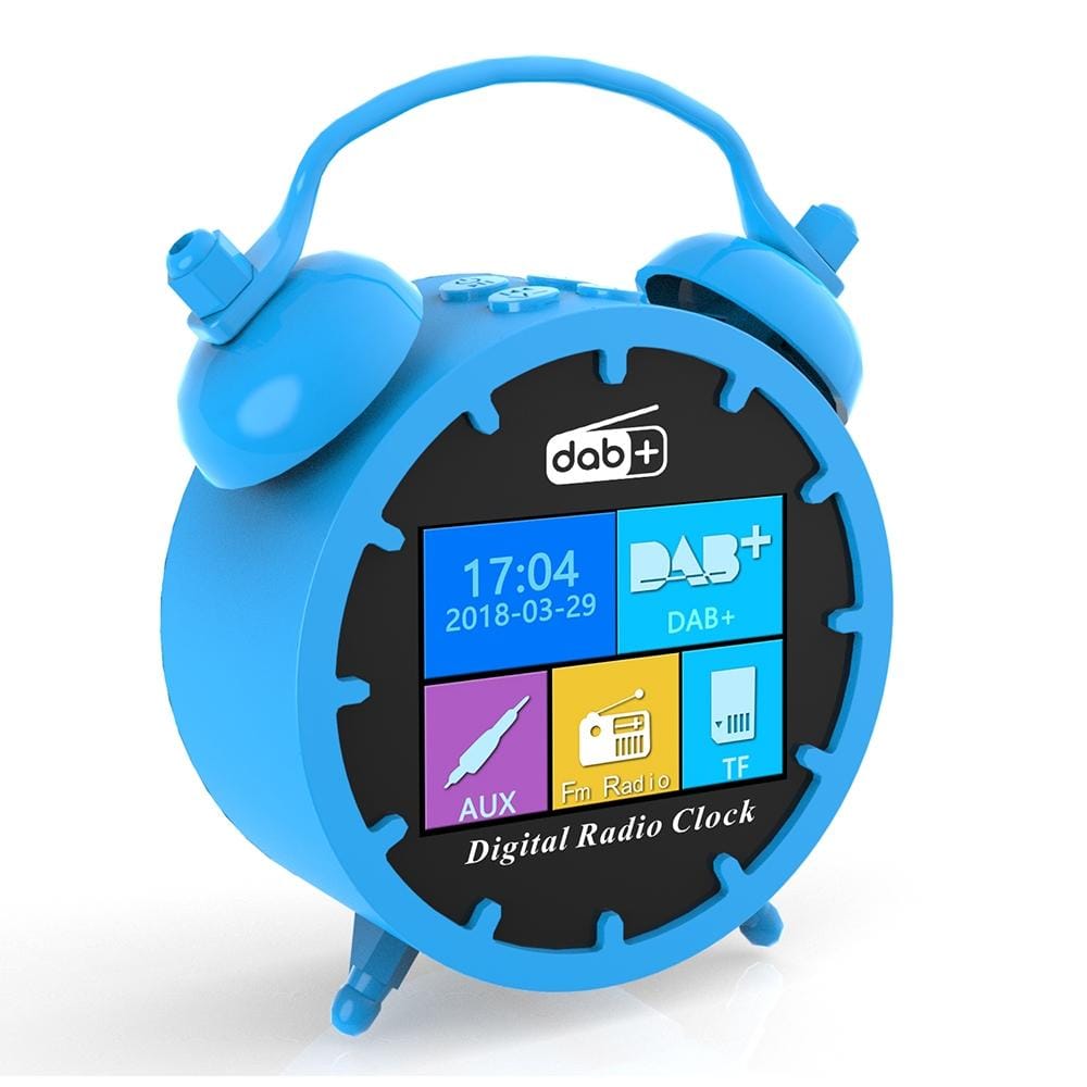 DAB-A3 European Version Bluetooth Alarm Clock DAB/DAB+ Digital Radio Support TF Card / FM / Bluetooth