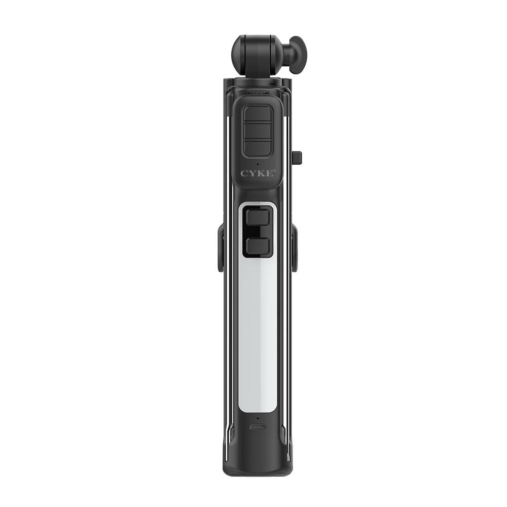 CYKE A18 Multifunction One-piece Wireless Bluetooth Selfie Stick with Double Fill light & Tripod & Remote Control, Maximum Stretching Length: 160cm (Black)