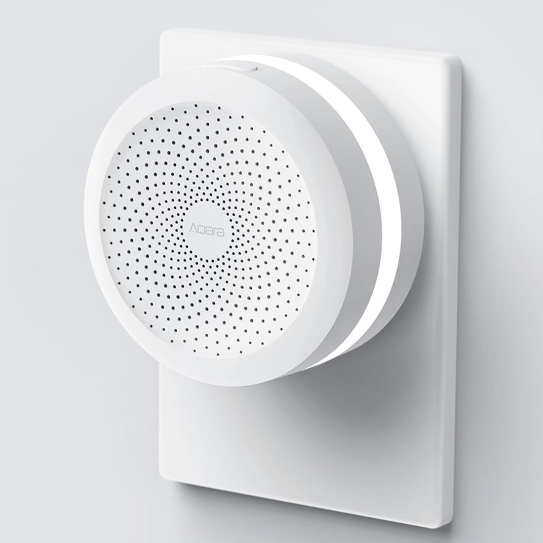 Original Xiaomi Aqara Hub 2.4GHz Wireless APP Control Mi Gateway with LED Light, Works with Apple HomeKit, AU Plug