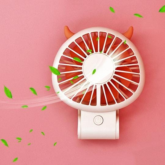 LT-S 3146 Small Fresh Folding Fan (Light Pink)