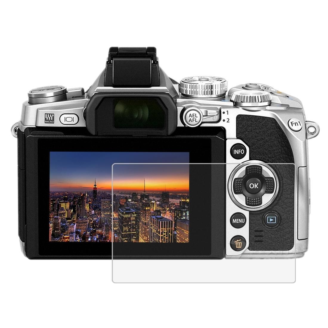 PULUZ 2.5D 9H Tempered Glass Film for Olympus OM-D EM-1, Compatible with Olympus EM10 / EM10-2 / OM-D EM5 II / OM-D EM-1 II / OM-D EM-1 III / PEN-F, Nikon 1V3, Panasonic GF6 / GX8, FUJIFilm X-H1