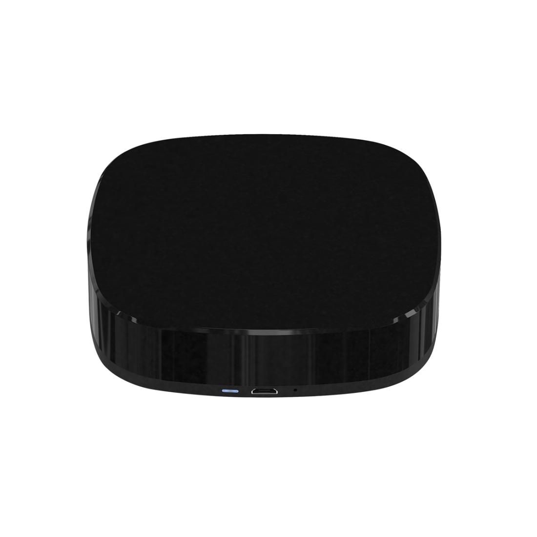 A1 Infrared Remote Controller Wifi Mobile Phone Universal Remote Controller Intelligent Remote Controller TV Set-top Box air Conditioning Remote Controller (Black)