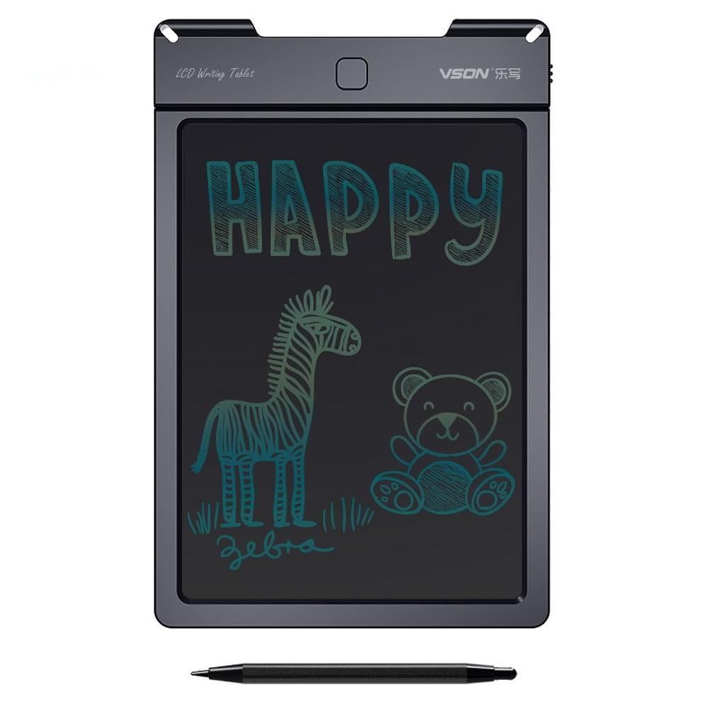 WP9310 9 inch LCD Color Screen Writing Tablet Handwriting Drawing Sketching Graffiti Scribble Doodle Board for Home Office Writing Drawing (Black)