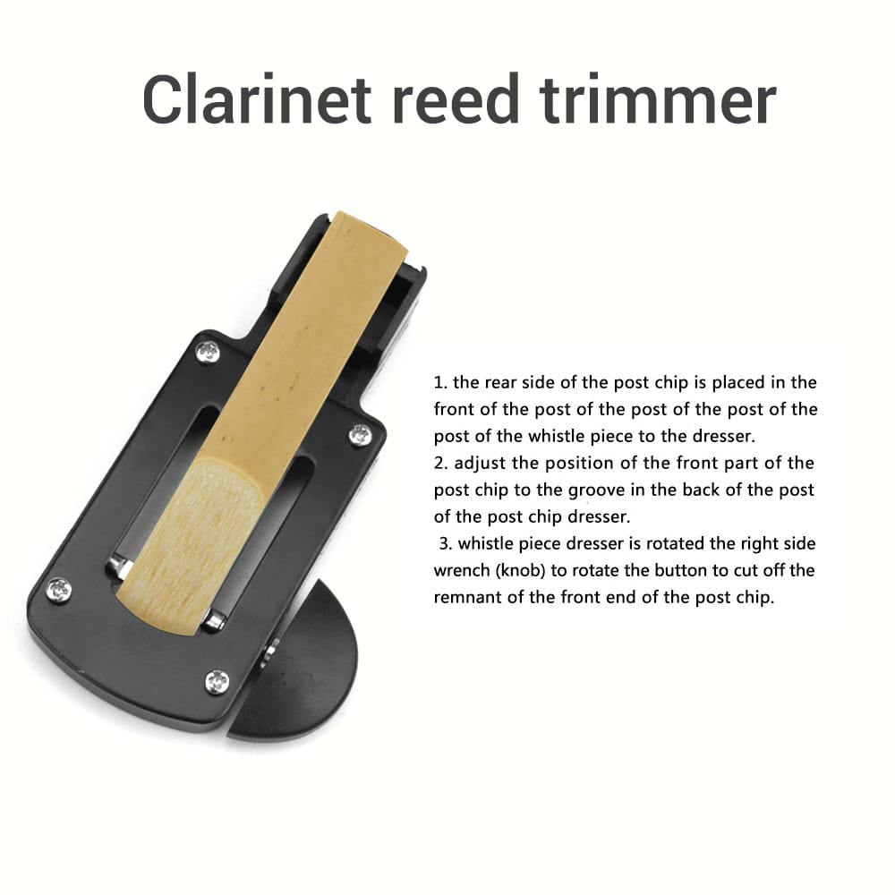 Saxophone Reed Cutter Soprano Alto Tenor Saxophone Reed - For clarinet