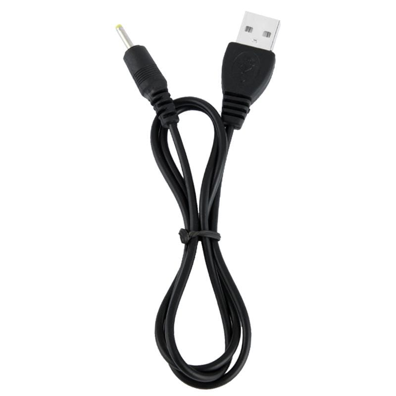 USB Male to DC 2.5 x 0.7mm Power Cable, Length: 60cm (Black)