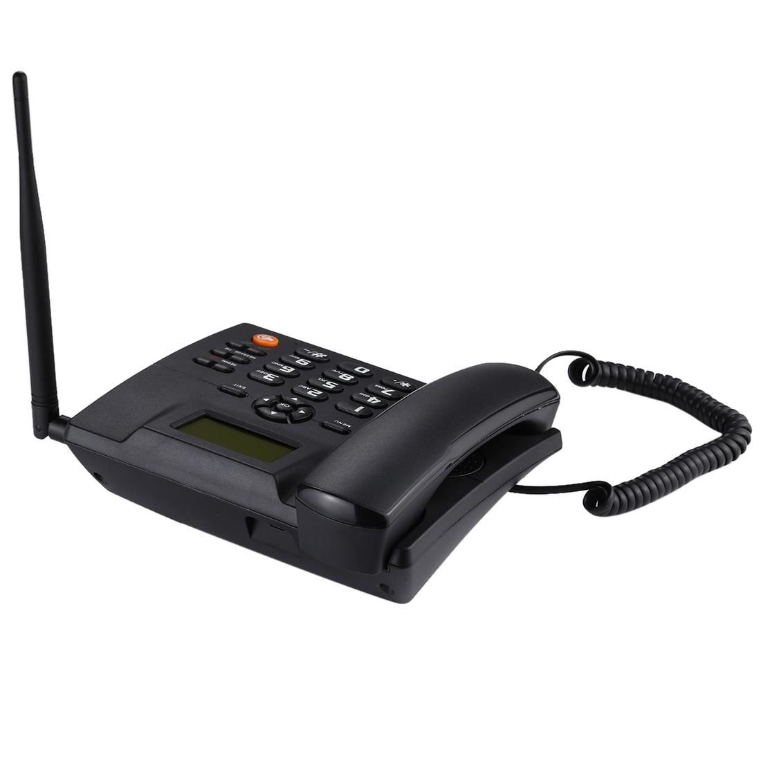 ZT600S 2.4 inch TFT Screen Fixed Wireless GSM Business Phone, Quad band: GSM 850/900/1800/1900Mhz (Black)