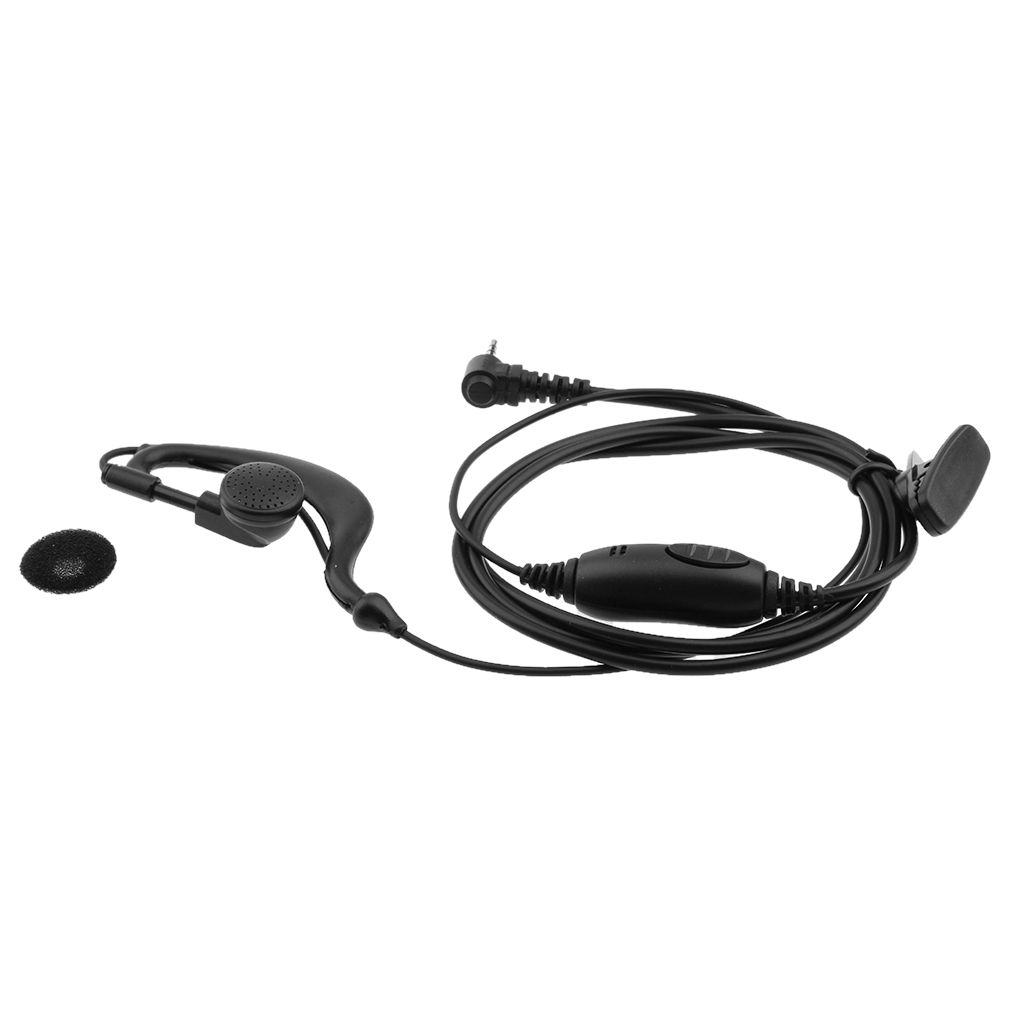 2.5mm Plug Clip-Ear Headset/Earpiece Mic for Motorola Talkabout 2 Two Way Radio Walkie Talkie