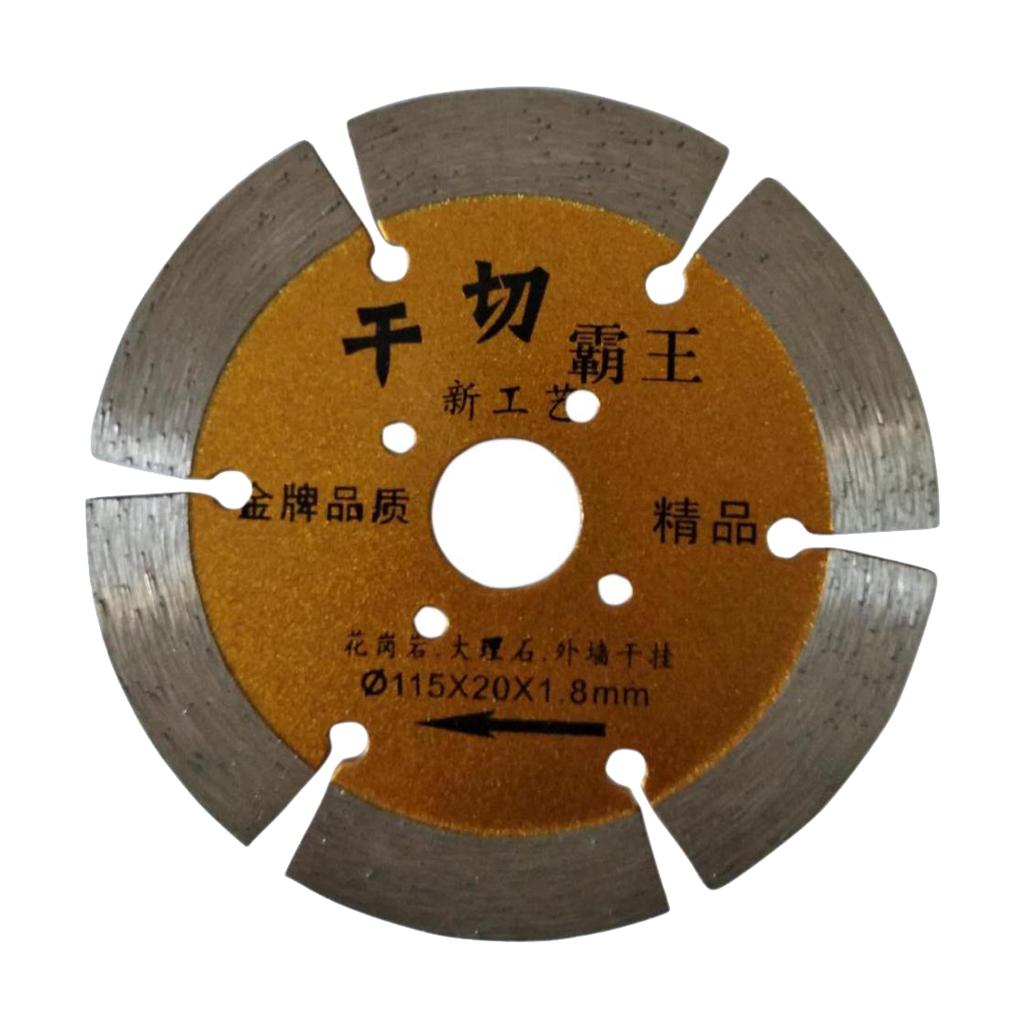 115mm 4.5inch Diamond Saw Blade Cutting Disc Marble Granite Dry Cut Gold