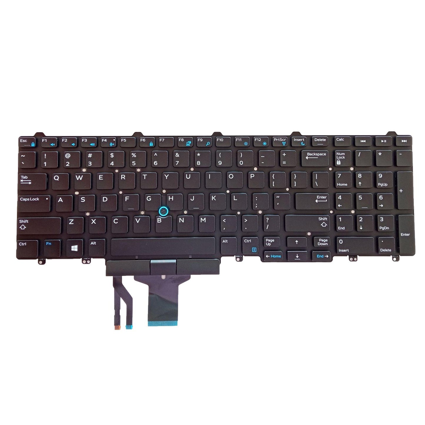 Keyboard for Dell Latitude E5550 5570 5580 Direct Replaces Easy Installation
