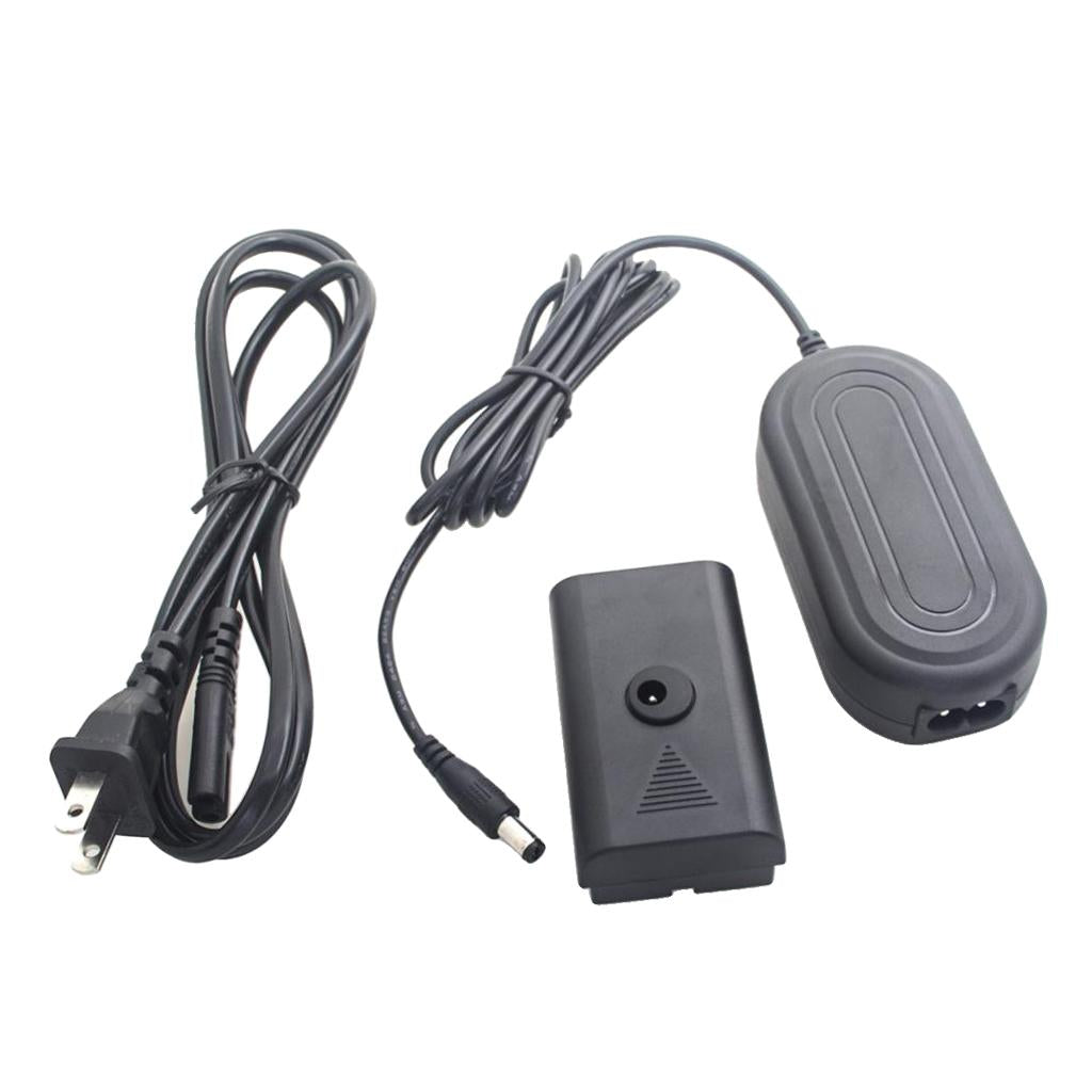 AC Power Adapter Dummy Battery Coupler Kit for Yongnuo NanGuang LED Light