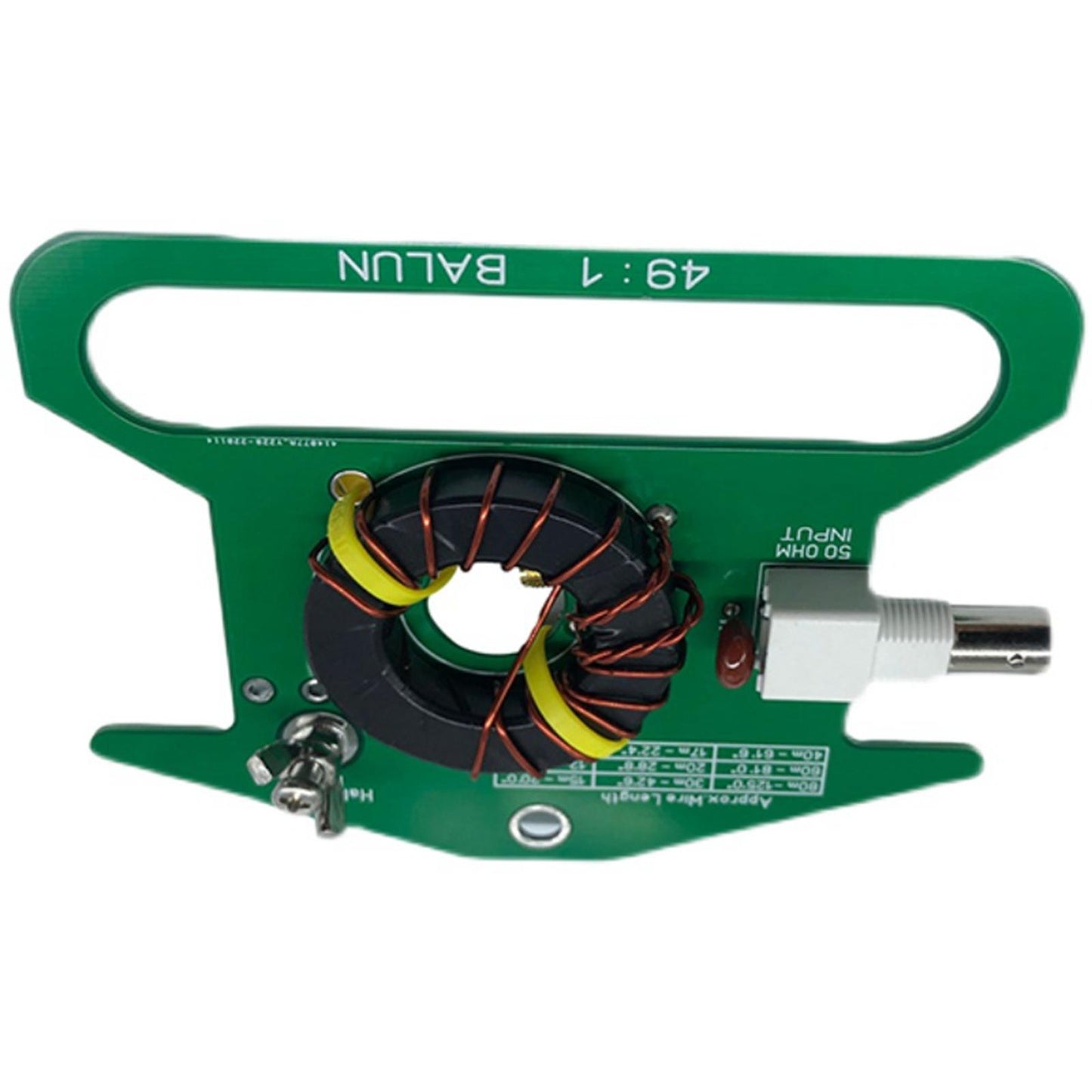 Portable 49:1 Balun 100W End Fed Half Wave Antenna Accessories Unassembled