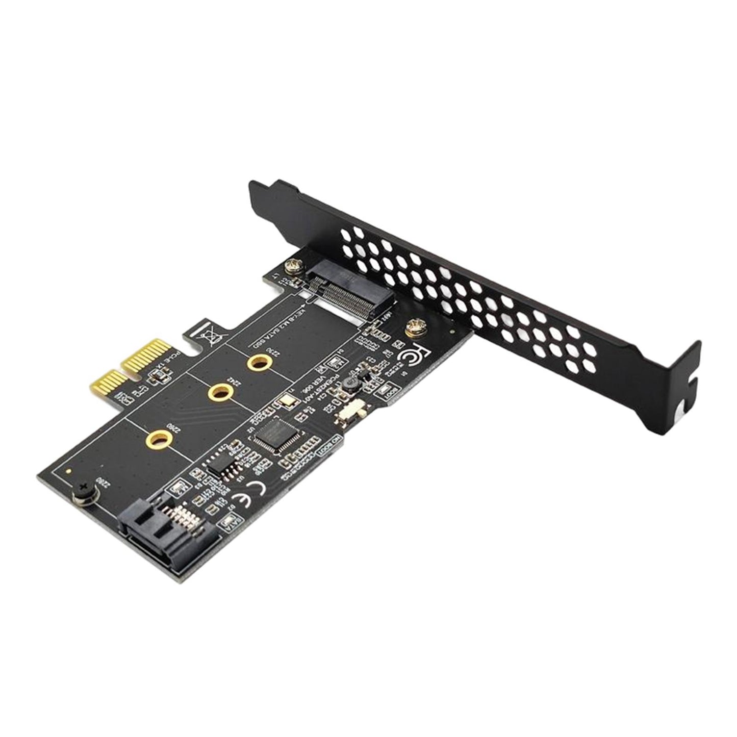 PCIe M2 Adapter Card M.2 to Pci-E 3.0 x1 Expansion Card Portable Compact