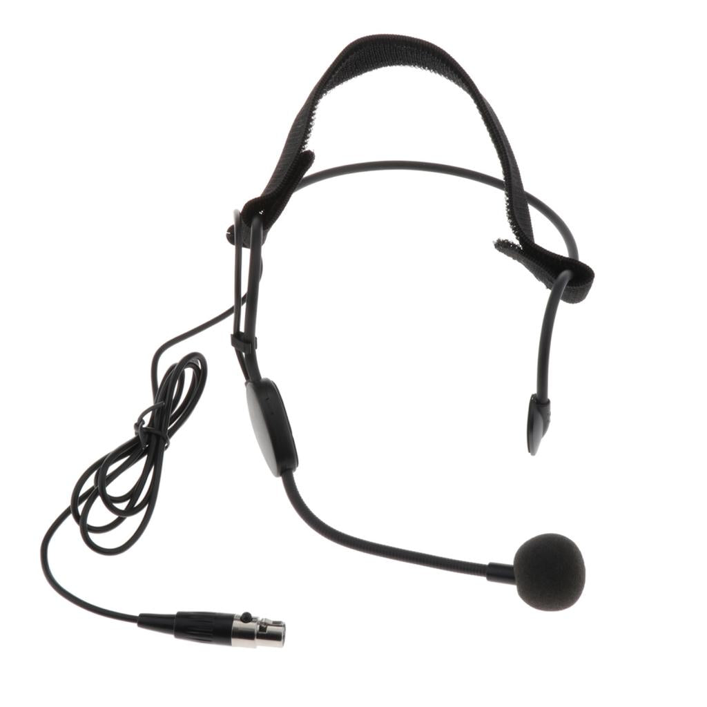 Headset Head Microphone Wireless XLR Female / 3.5mm Plug 4-pin XLR Female