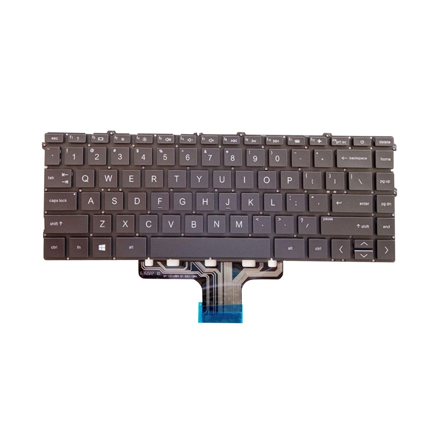 US English Laptop Keyboard with Backlit for HP Pavilion x360 14-Dw Tpn-Q244