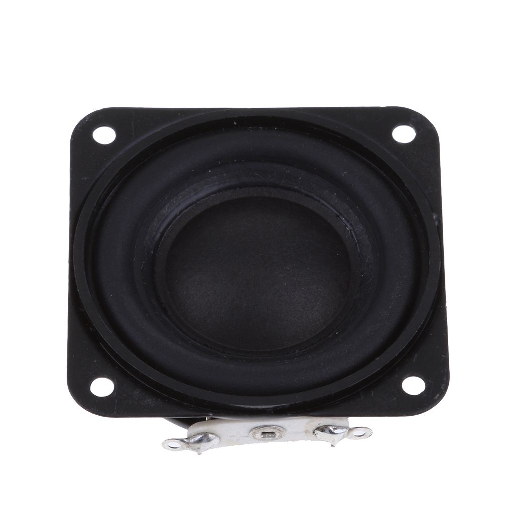40mm 4Ohm 3W Full range Audio Speaker Square Loudspeaker 16 Coil Rubber Edge