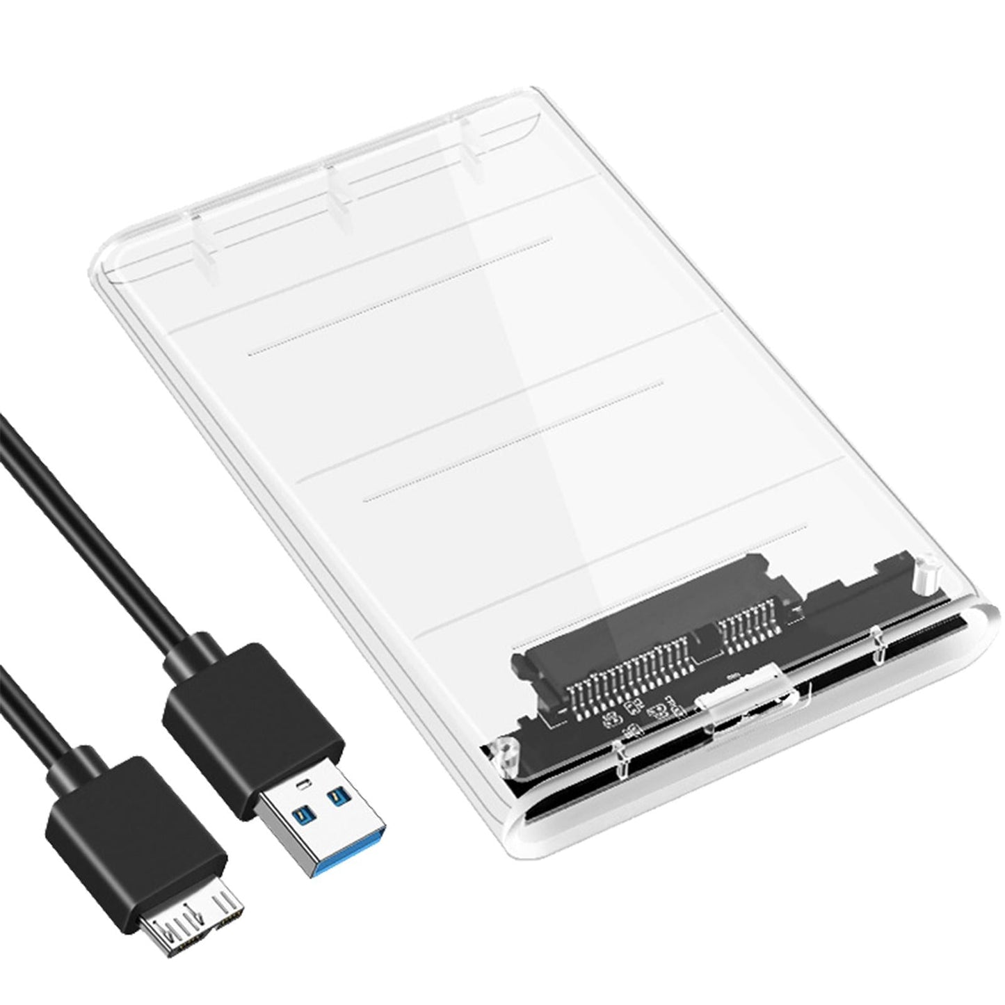 External 2.5'' Enclosure case External Drive Enclosure Clear