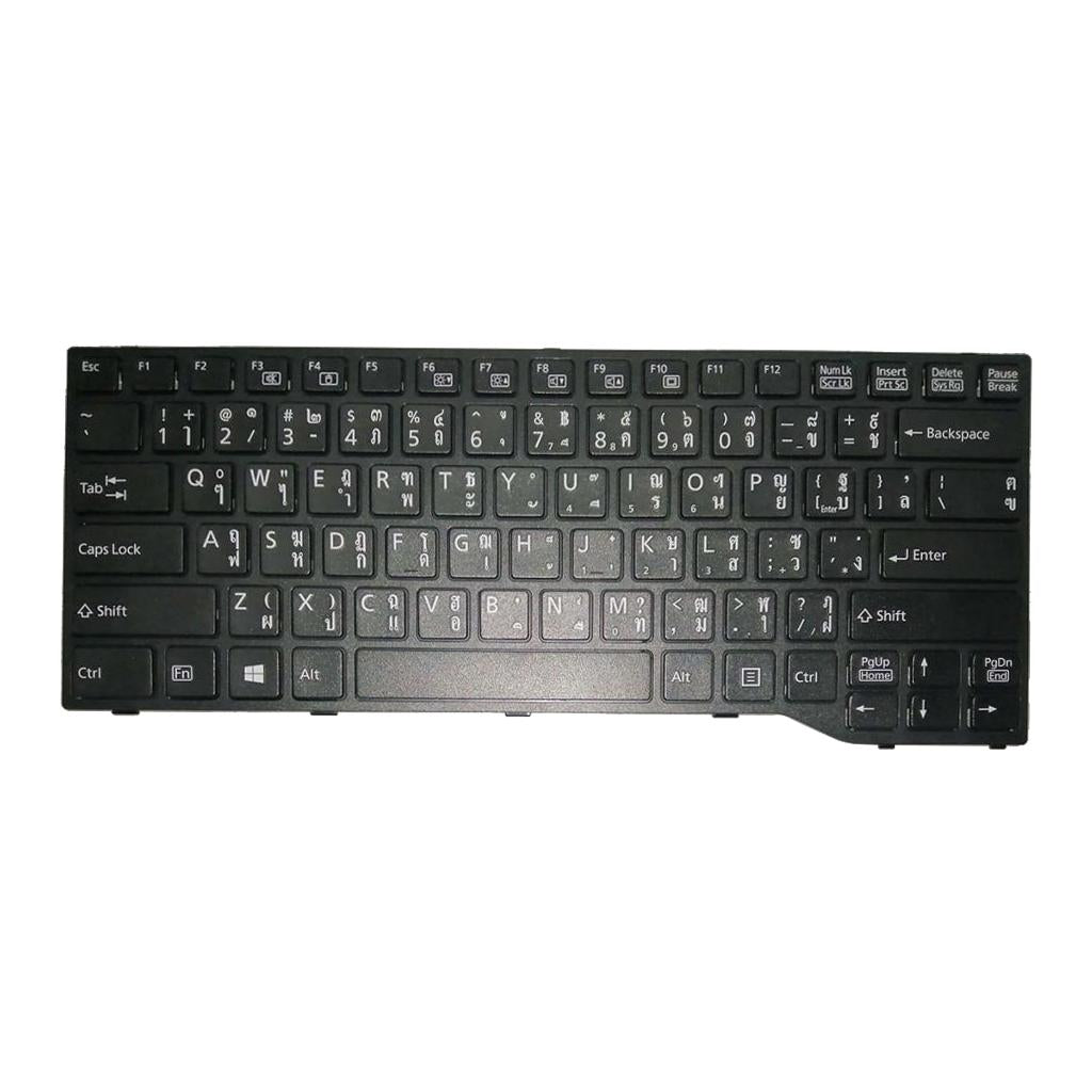 Keyboard Thailand for Fujitsu Lifebook E733 E744 E734 E544 w/ Black Frame