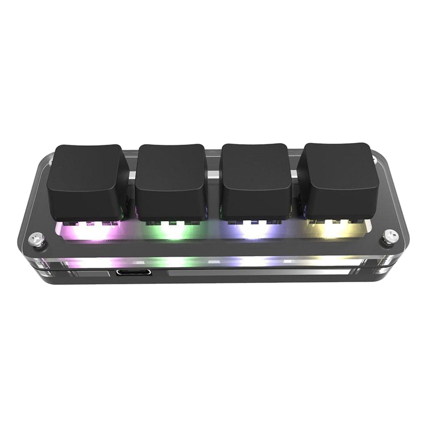 Keyboard Mini Programmable Keys RGB Portable Mechanical for Drawing