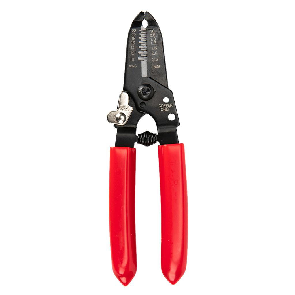 6.5 inch Wire Cable Stripping Stripper Crimping Plier Crimper Tool MT-107C