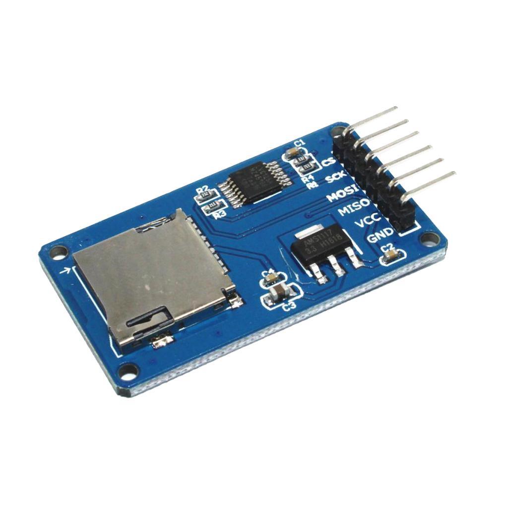 Micro SD Mini TF Card Reader Module SPI Interface to Level Converter Chip