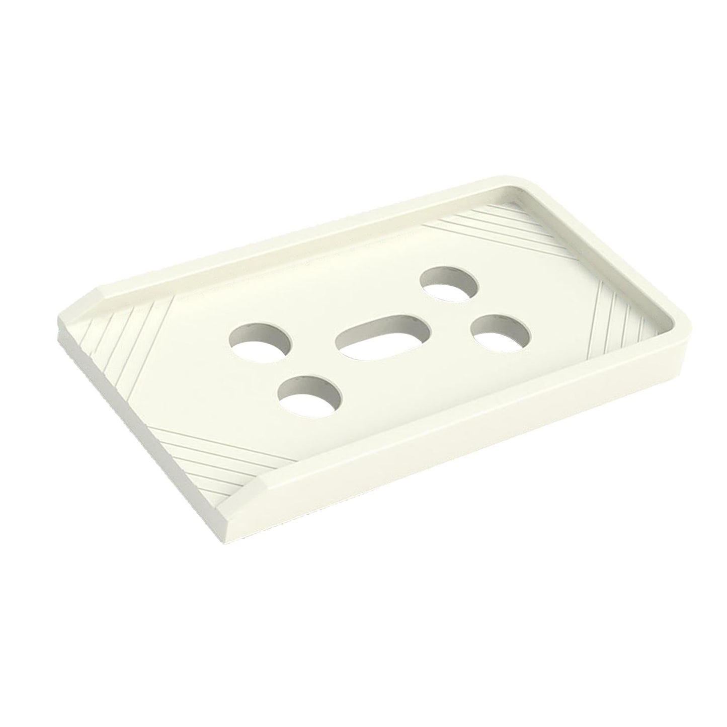 PC CPU Holder Stand Mobile with Wheels Cart for Office Home Under Desk Parallel Apricot