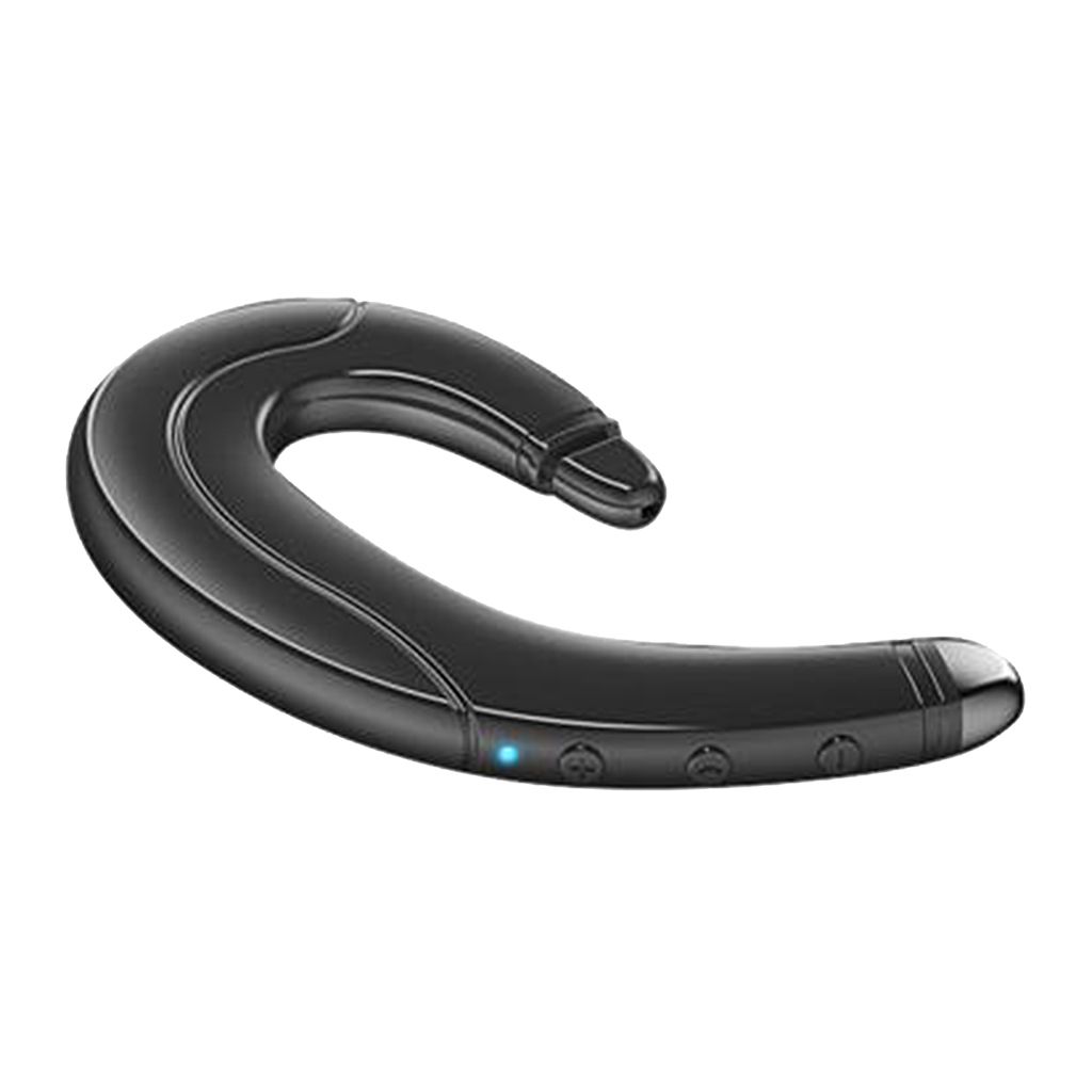 F88 Bone Conduction Bluetooth Ear-Hook Single Headphone black