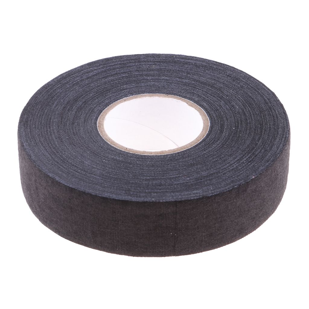1 Roll Waterproof Adhesive Ice Hockey Cloth Tape Stick Handle Grip Black