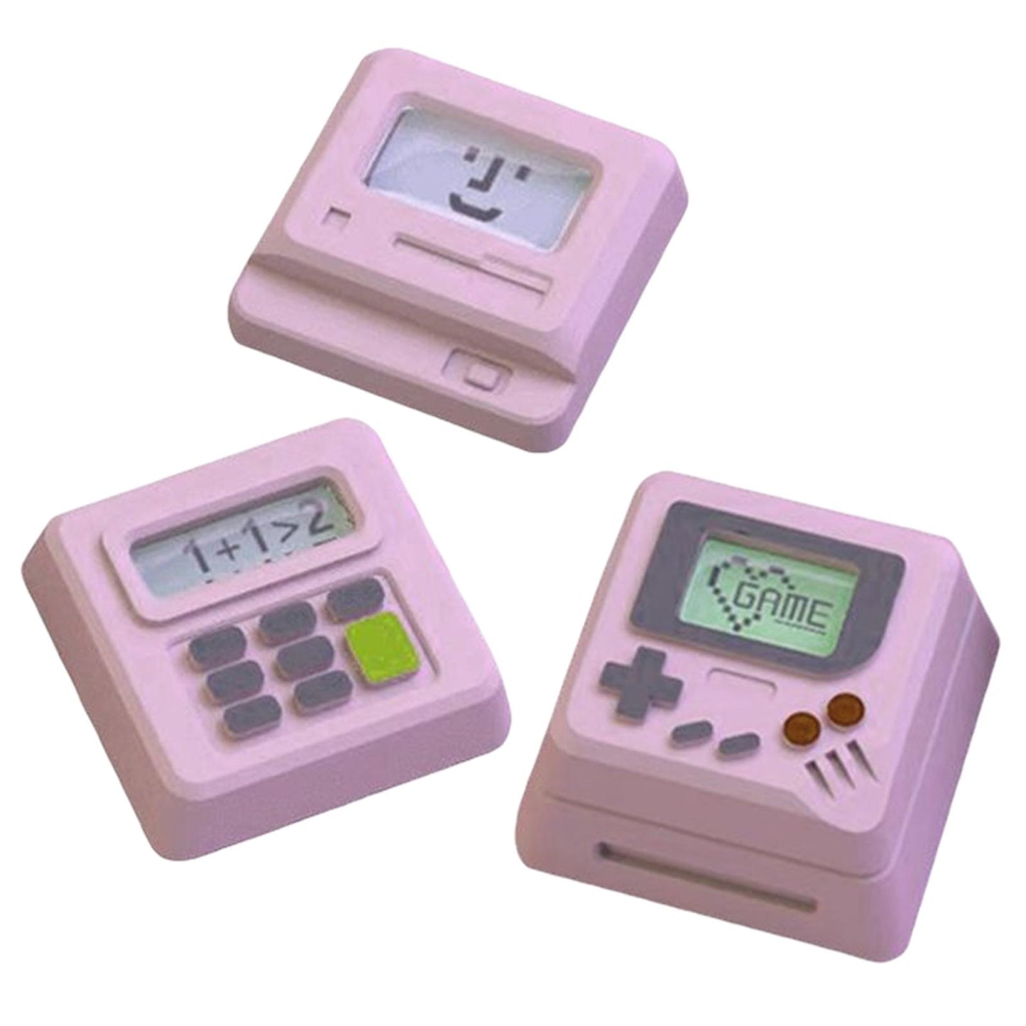 Durable Computer keycaps Direct Replaces for Mechanical Gaming Keyboard Pink